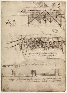Codex B 2172, Designs for Bridges